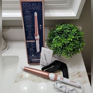 Conair Double Ceramic Wand - 1/4" - 3/4" Beachy Waves